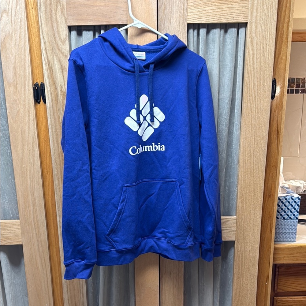 Columbia Blue Hoodie Sweater